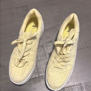H&M Women's Cream Sneakers